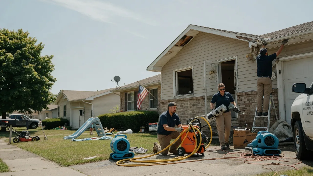 Water Damage Restoration in Henderson, IL near me